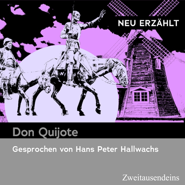 Boekomslag van Don Quijote - neu erzählt