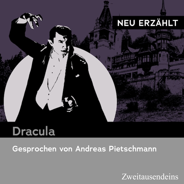 Book cover for Dracula - neu erzählt
