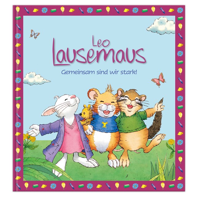 Buchcover für Leo Lausemaus: Gemeinsam sind wir stark!