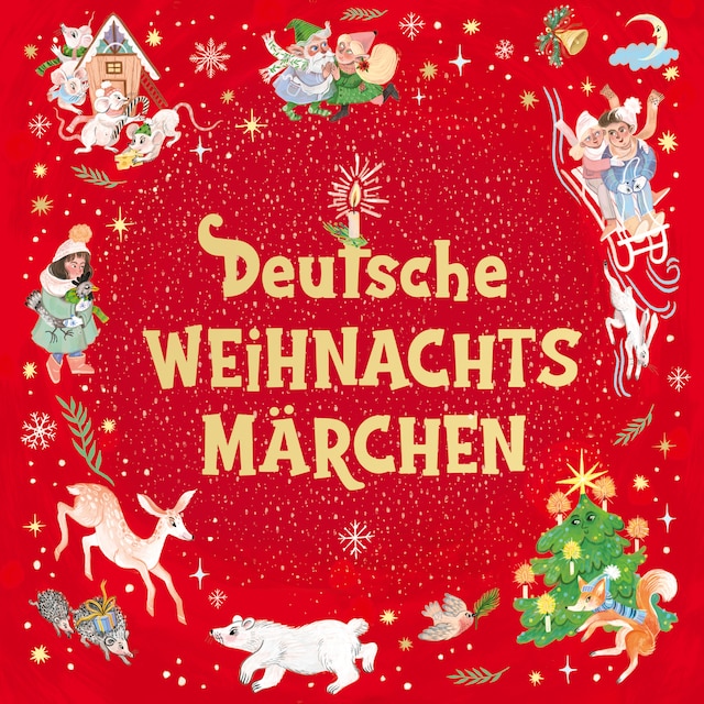 Kirjankansi teokselle Deutsche Weihnachtsmärchen