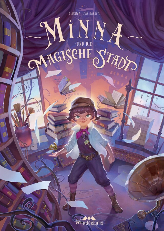Book cover for Minna und die magische Stadt