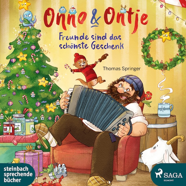 Kirjankansi teokselle Onno & Ontje – Freunde sind das schönste Geschenk (Band 4)