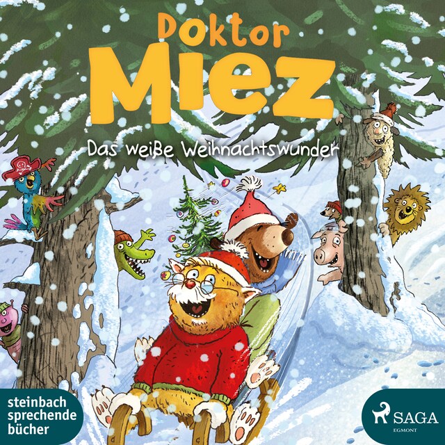 Book cover for Doktor Miez – Das weiße Weihnachtswunder
