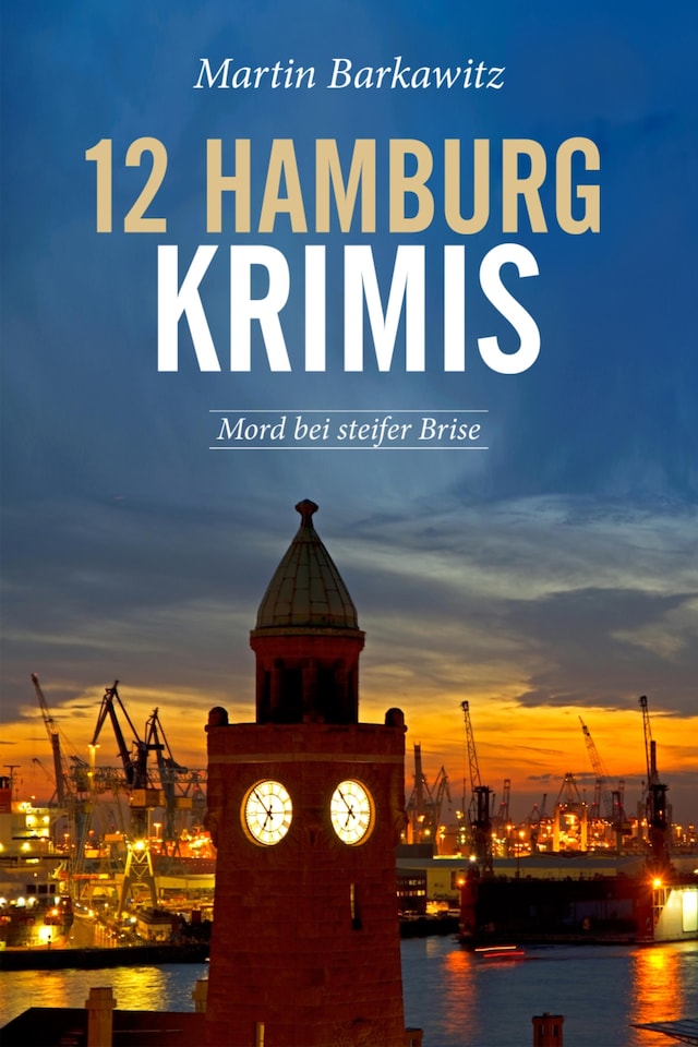 Book cover for 12 Hamburg Krimis