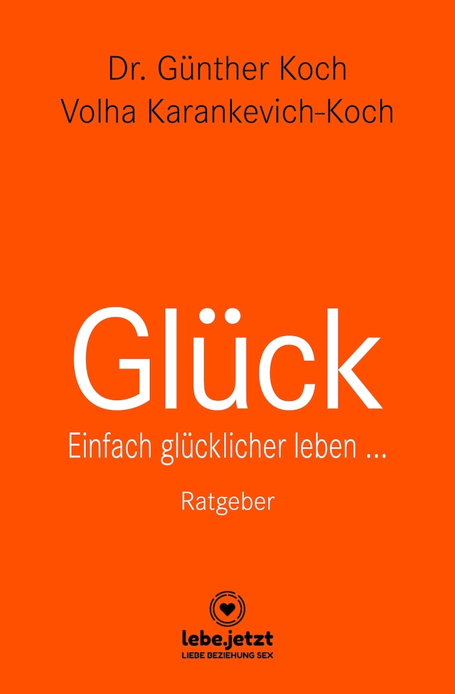 Buchcover für Glück | Ratgeber