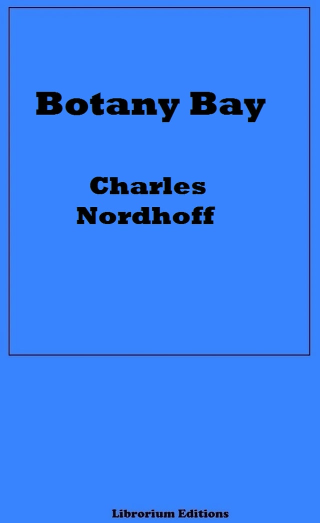 Kirjankansi teokselle Botany Bay