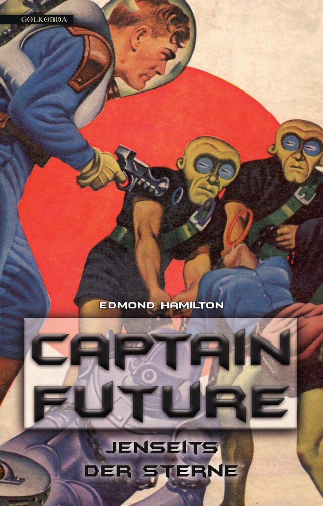 Boekomslag van Captain Future 09: Jenseits der Sterne