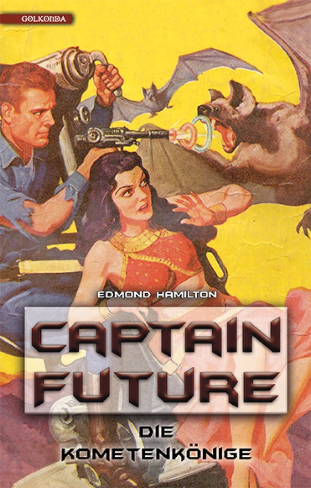 Buchcover für Captain Future 11: Die Kometenkönige