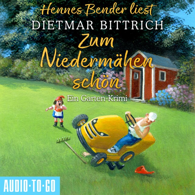 Book cover for Zum Niedermähen schön - Ein Garten-Krimi (Ungekürzt)