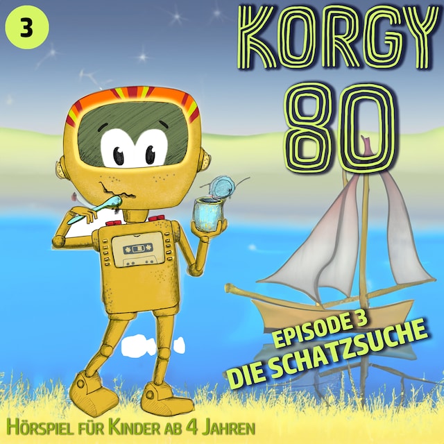 Buchcover für Korgy 80, Episode 3: Die Schatzsuche