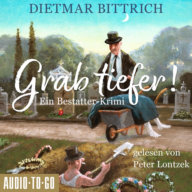 Buchcover für Grab tiefer! - Ein Bestatter-Krimi (ungekürzt)