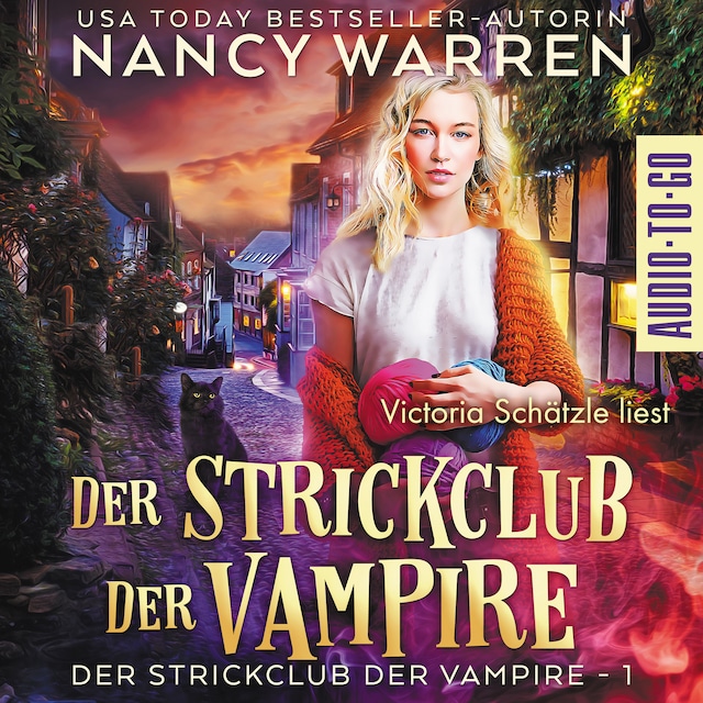 Kirjankansi teokselle Der Strickclub der Vampire - Strickclub der Vampire, Band 1 (ungekürzt)