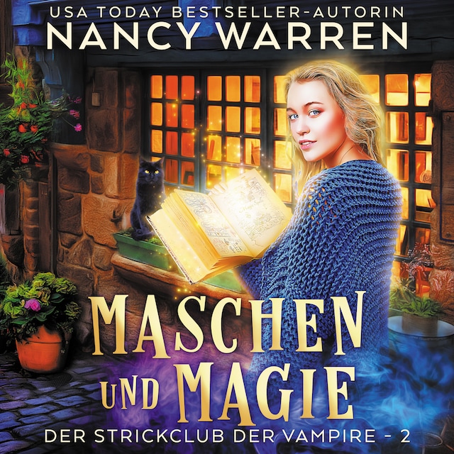 Book cover for Maschen und Magie - Strickclub der Vampire, Band 2 (ungekürzt)