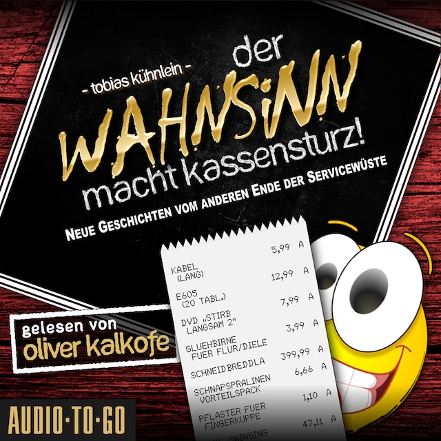 Okładka książki dla Der Wahnsinn macht Kassensturz! - Die Wahnsinn-Reihe, Band 2 (ungekürzt)