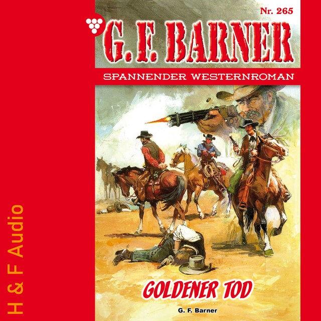 Book cover for Goldener Tod - G. F. Barner, Band 265 (ungekürzt)