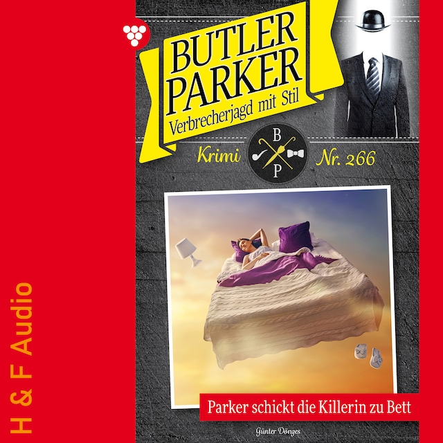 Book cover for Parker schickt die Killerin zu Bett - Butler Parker, Band 266 (ungekürzt)