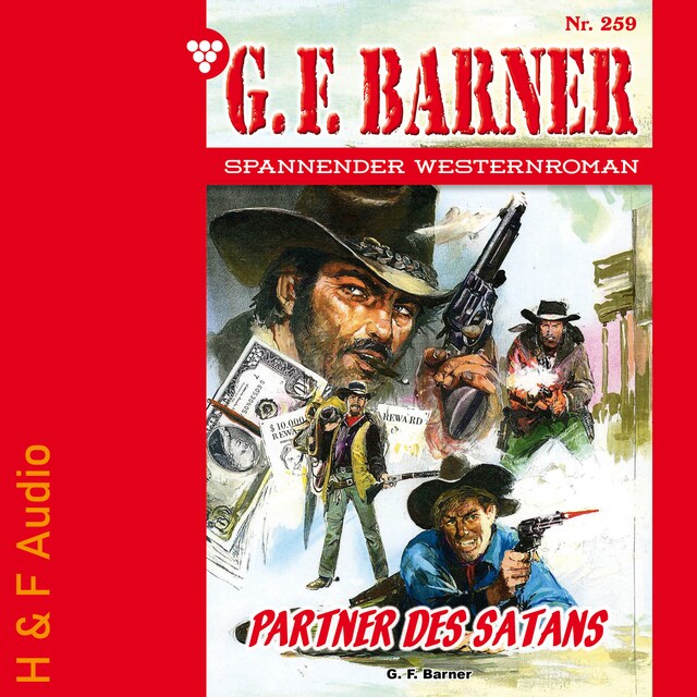 Bogomslag for Partner des Satans - G. F. Barner, Band 259 (ungekürzt)