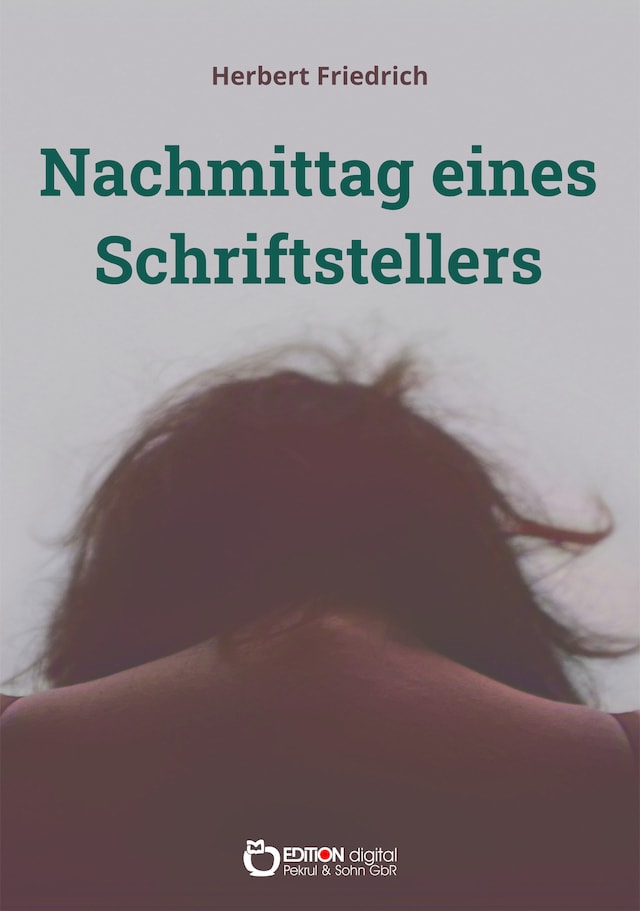 Buchcover für Nachmittag eines Schriftstellers