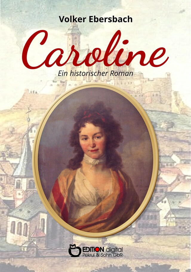Kirjankansi teokselle Caroline