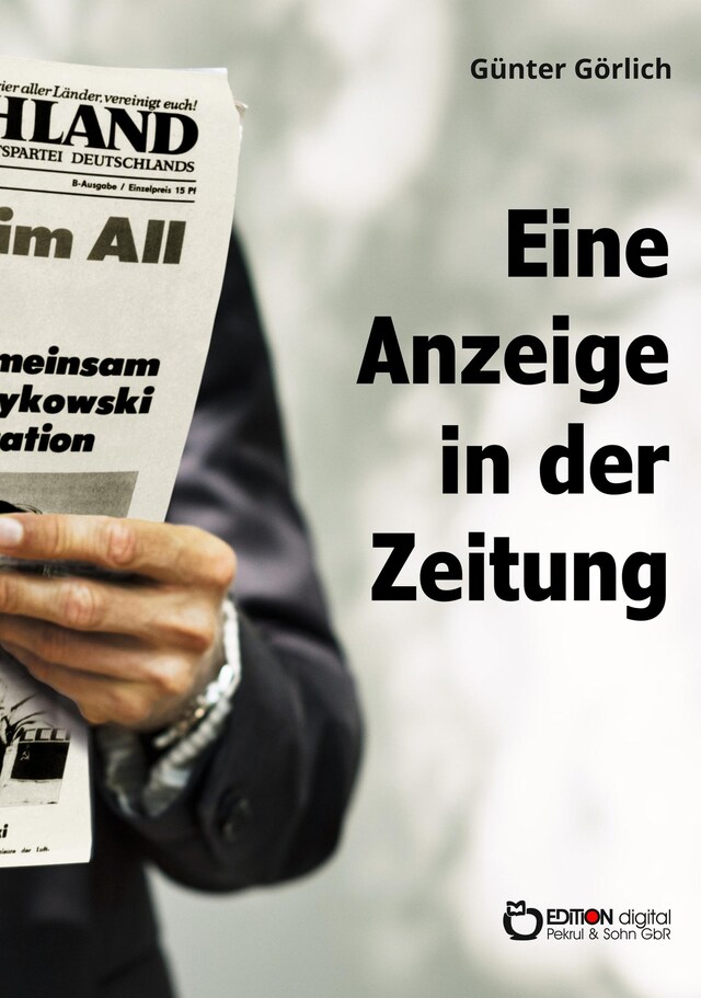 Boekomslag van Eine Anzeige in der Zeitung