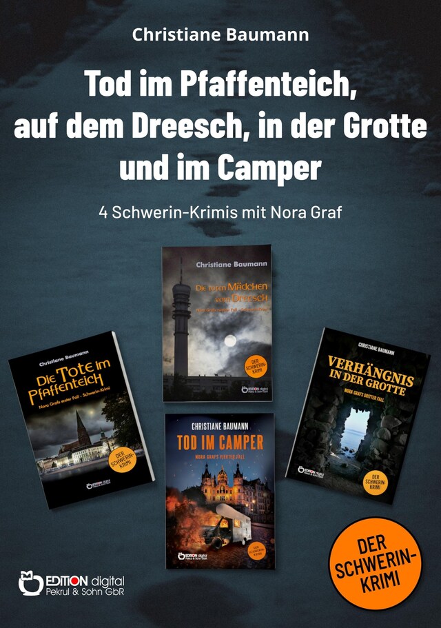 Book cover for Tod im Pfaffenteich, auf dem Dreesch, in der Grotte und im Camper