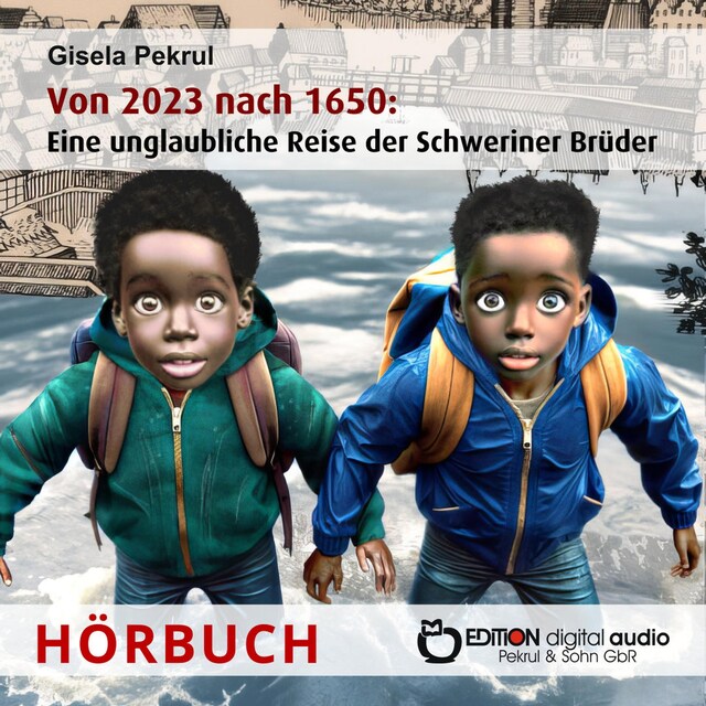 Buchcover für Von 2023 nach 1650: Eine unglaubliche Reise der Schweriner Brüder