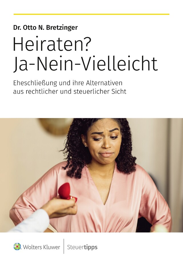 Buchcover für Heiraten? Ja-Nein-Vielleicht