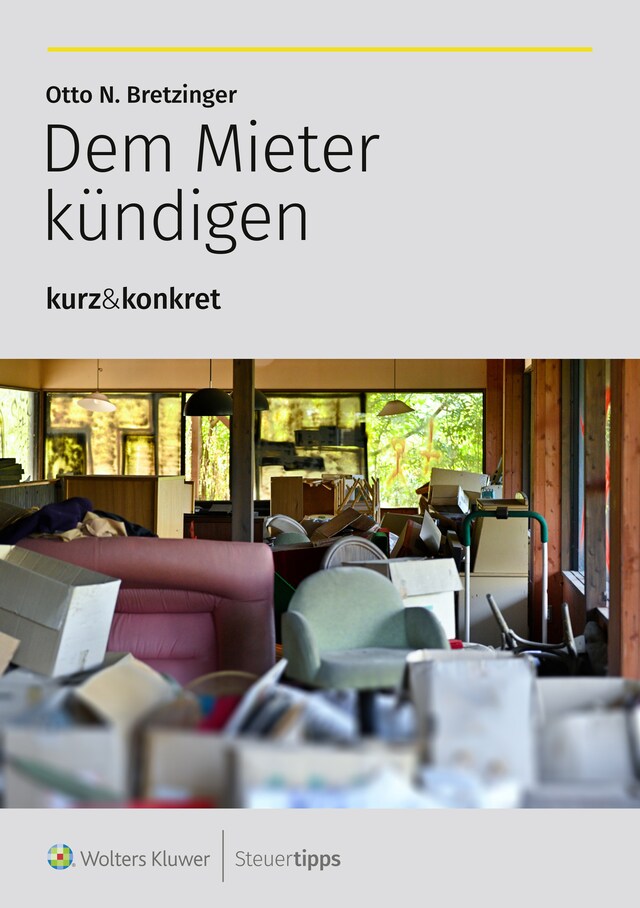 Buchcover für Dem Mieter kündigen