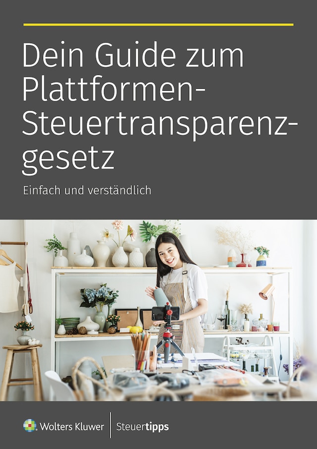 Bogomslag for Dein Guide zum Plattformen-Steuertransparenzgesetz