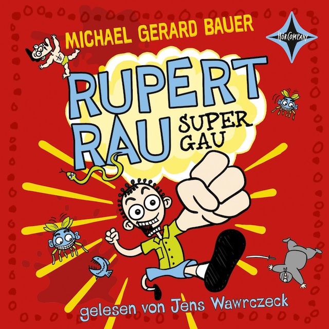 Kirjankansi teokselle Rupert Rau Super Gau