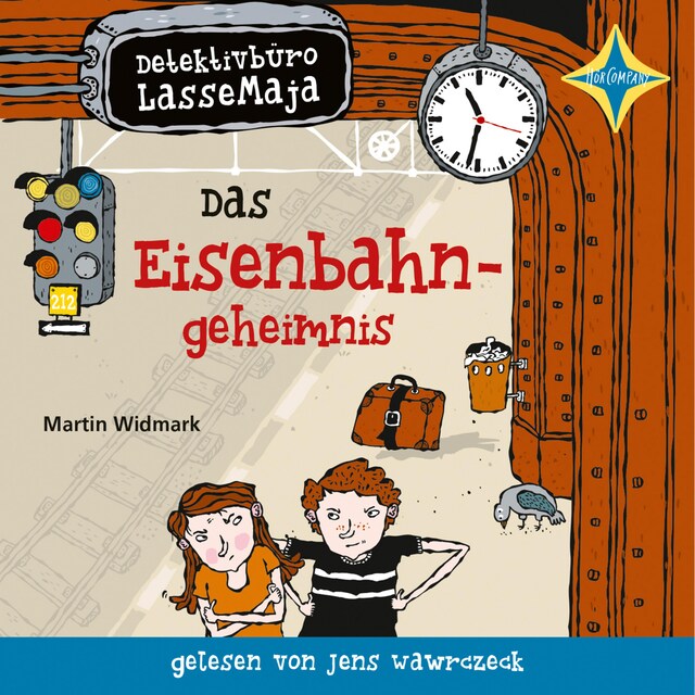 Kirjankansi teokselle Detektivbüro LasseMaja - Das Eisenbahngeheimnis