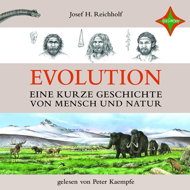 Book cover for Evolution - Eine kurze Geschichte von Mensch und Natur