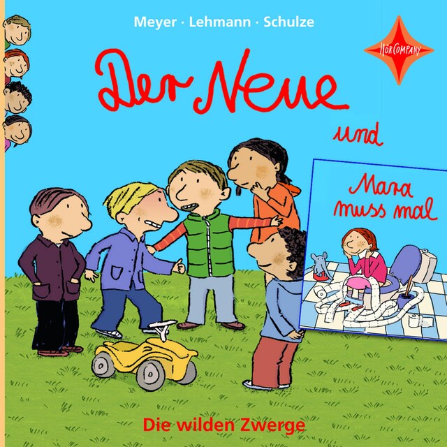 Book cover for Die wilden Zwerge - Der Neue / Mara muss mal