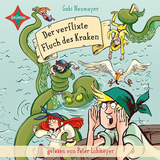 Book cover for Der verflixte Fluch des Kraken