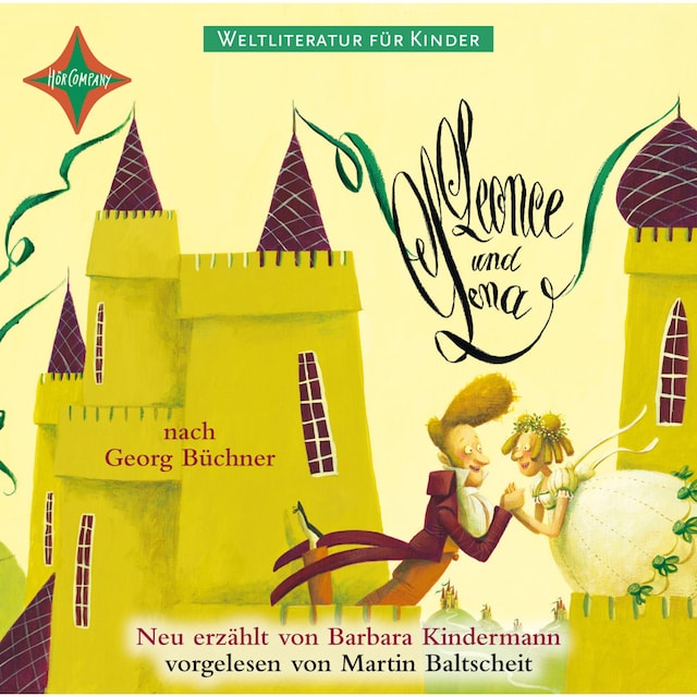 Book cover for Weltliteratur für Kinder - Leonce und Lena von Georg Büchner