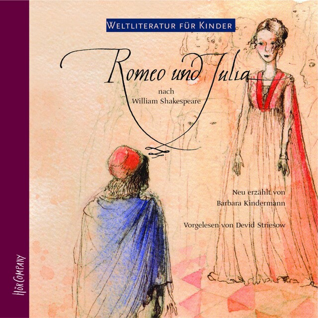 Okładka książki dla Weltliteratur für Kinder - Romeo und Julia von William Shakespeare