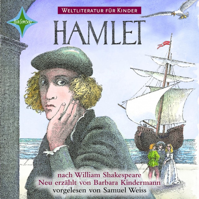 Bokomslag for Weltliteratur für Kinder - Hamlet von William Shakespeare