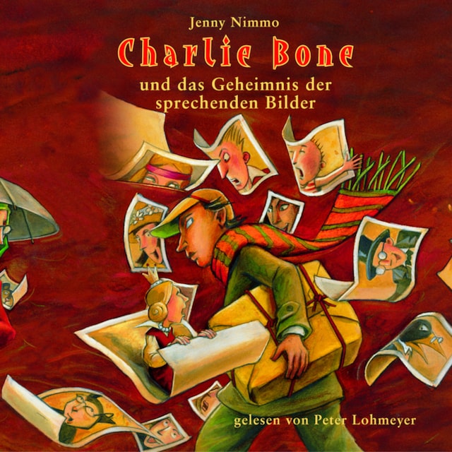 Copertina del libro per Charlie Bone und das Geheimnis der sprechenden Bilder