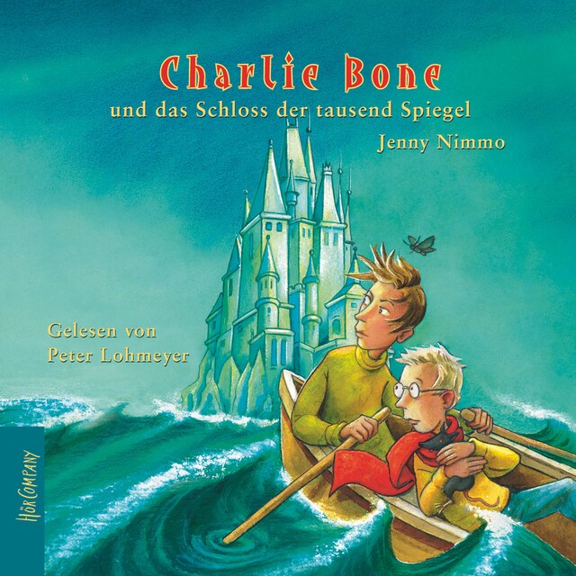 Copertina del libro per Charlie Bone und das Schloss der tausend Spiegel