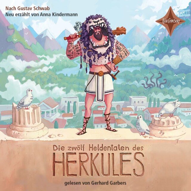 Book cover for Die zwölf Heldentaten des Herkules