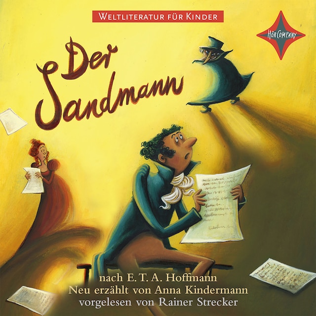 Portada de libro para WELTLITERATUR FÜR KINDER - Der Sandmann nach E. T. A. Hoffmann