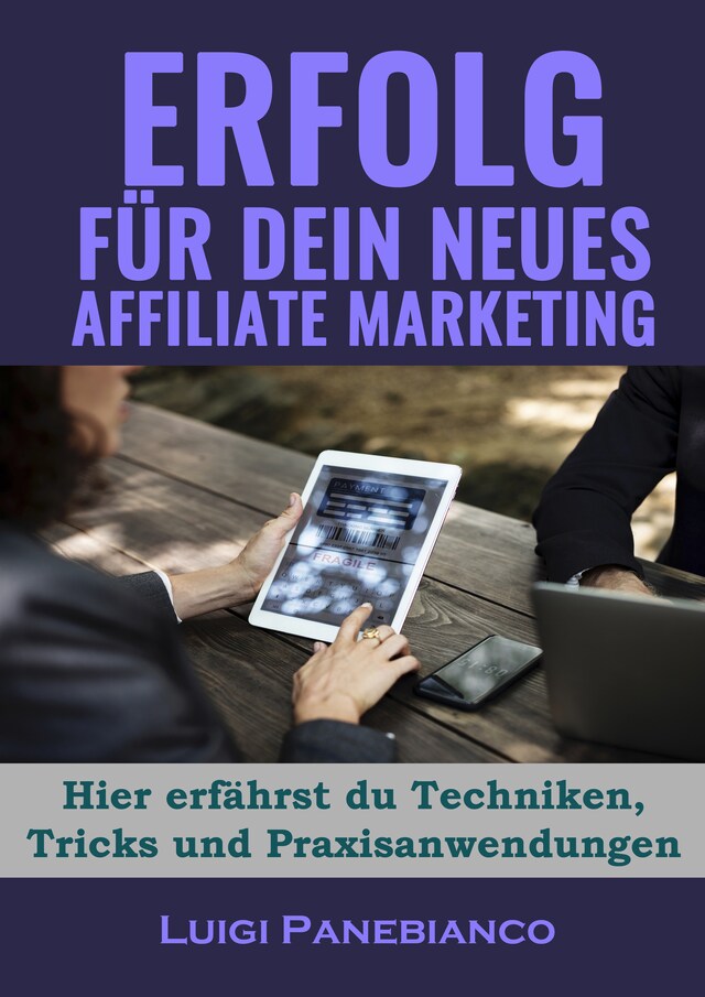 Buchcover für Erfolg für Dein neues Affiliate Marketing