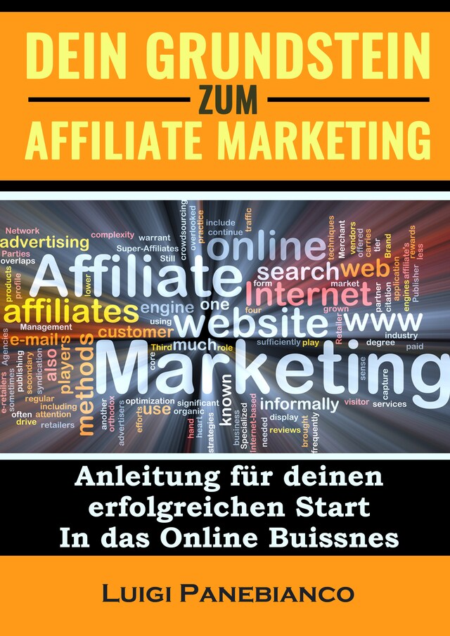 Buchcover für Dein Grundstein zum Affiliate Marketing