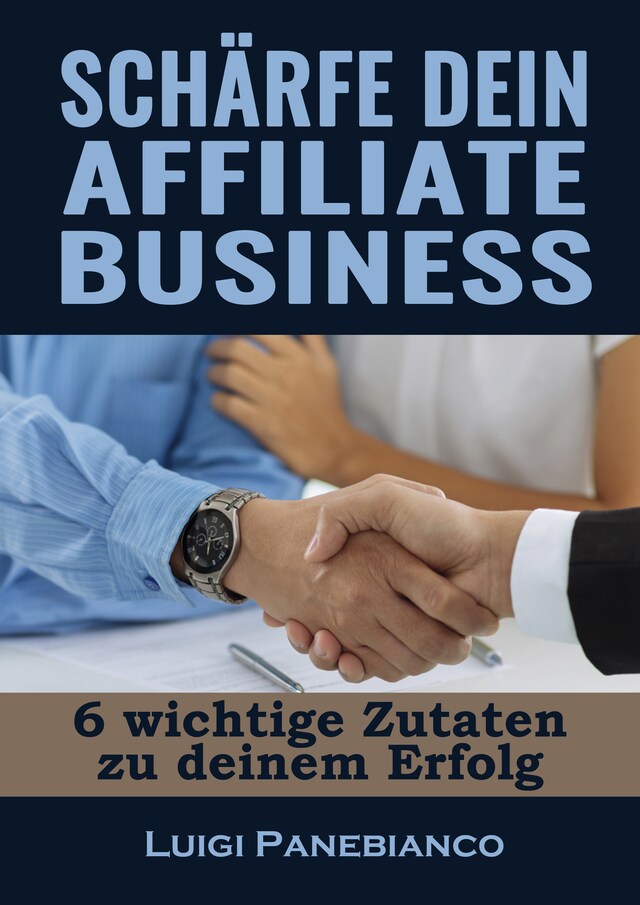 Buchcover für Schärfe dein Affiliate Business