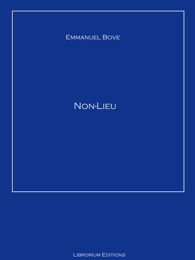 Book cover for Non-Lieu