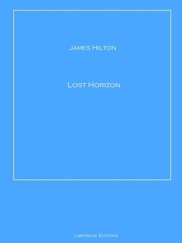 Book cover for Lost Horizon