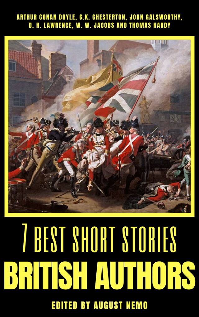 Bogomslag for 7 best short stories - British Authors