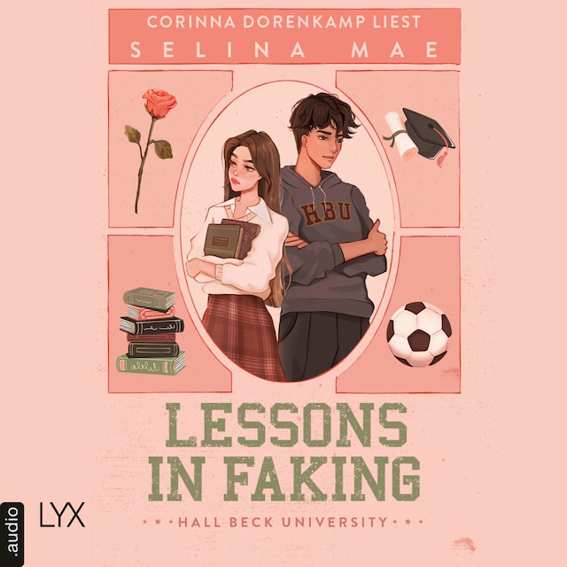 Book cover for Lessons in Faking - Hall Beck University, Teil 1 (Ungekürzt)