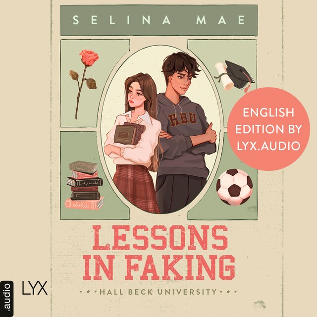 Book cover for Lessons in Faking (English Edition) (Unabridged)