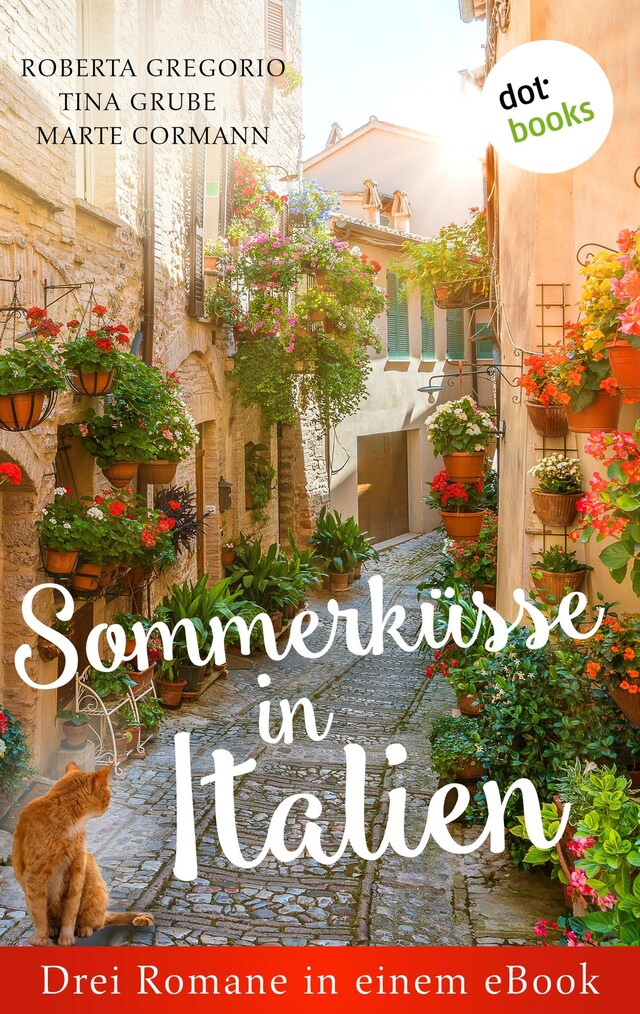 Buchcover für Sommerküsse in Italien: Drei Romane in einem eBook